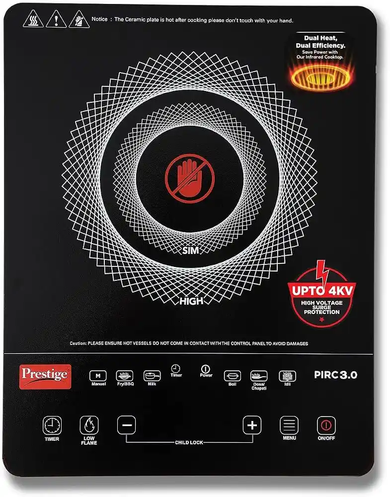 PRESTIGE INFRARED COOKTOP INDUCTION