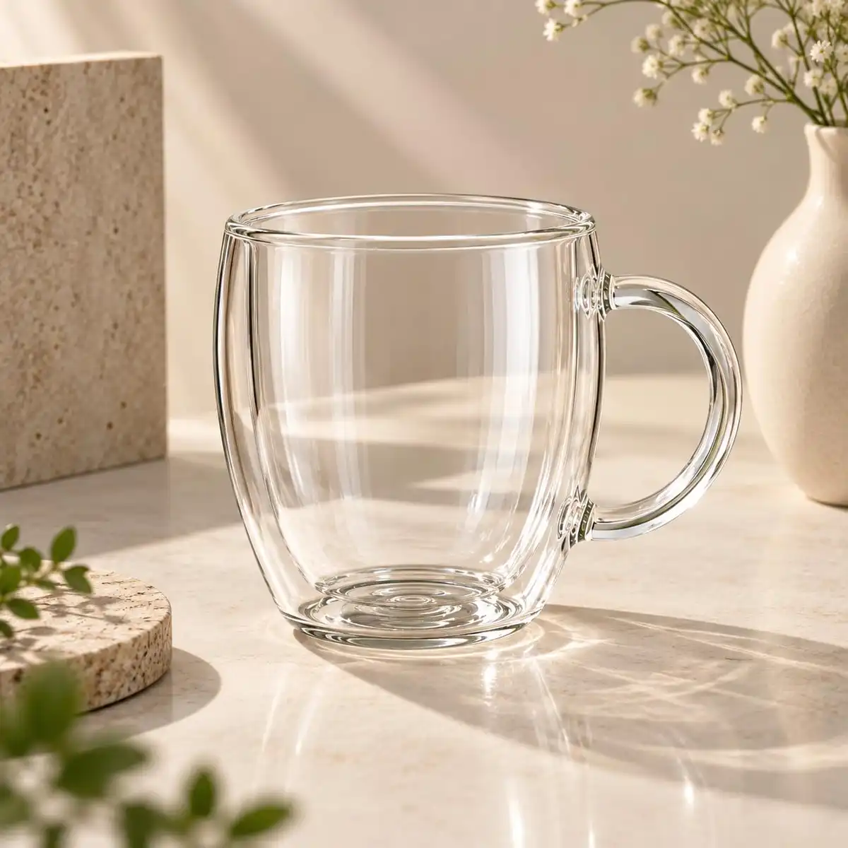 ESPRESSO MARC SAMUELS DOUBLE WALL GLASS CUP